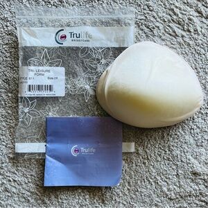 Trulife Breastcare Tri-Leisure Form Style 611 Size 08 Nude Color New in plastic